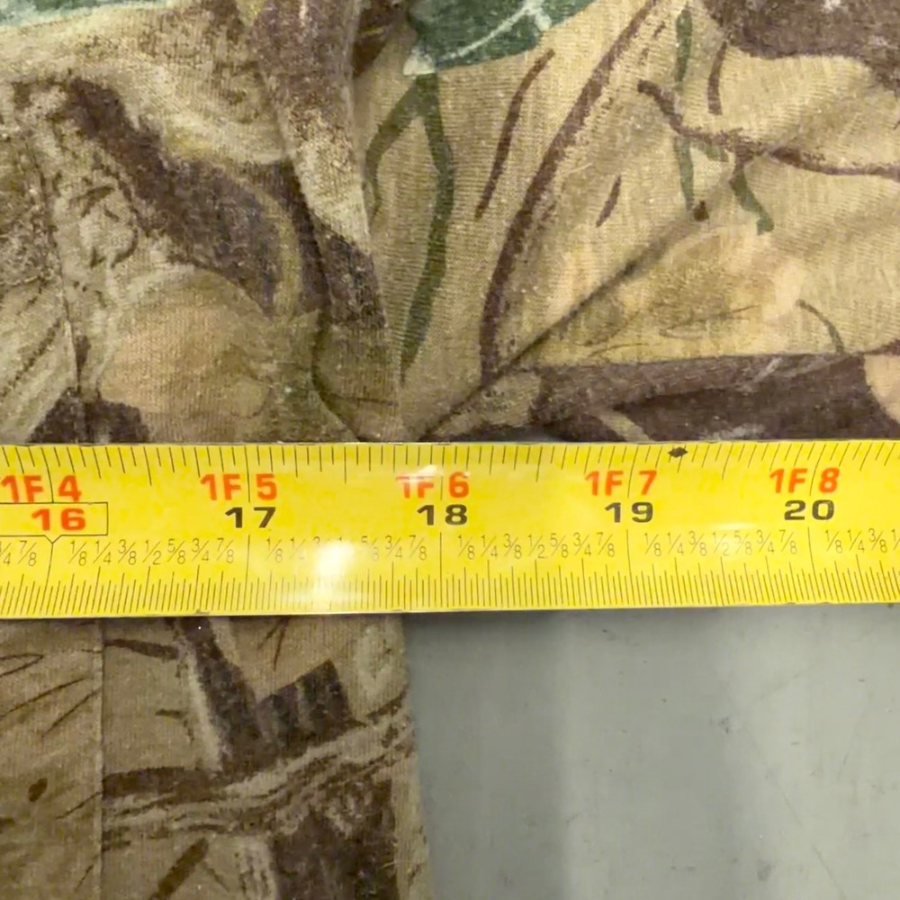 North Point Adventure Gear Mens Long Sleeve Camo Pocket T-Shirt Brown - Picture 5 of 9